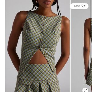 Kimchi Blue Raquel Crop Vest Top ONLY, M, NWOT